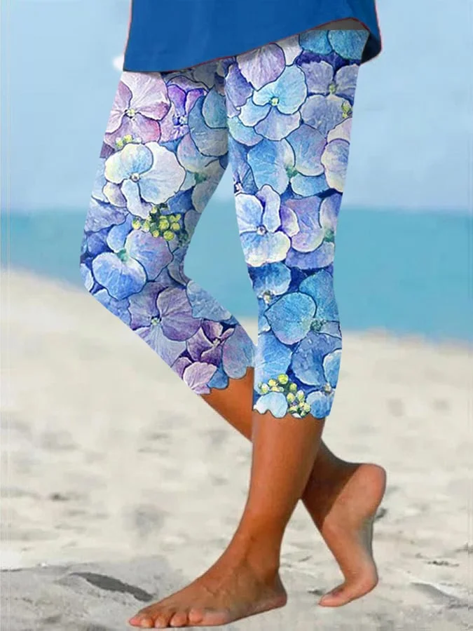 Women'S Floral Print Leggings
