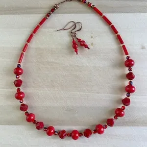 pornhint Pornhint Cranberry Fetish (Necklace & earring set)
