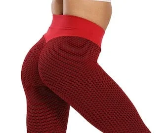 Pornhint Yoga Exercise Pants Leggings for Women Stretchy Full Length Booty Tights Soft Butt Lifting High Waist for Gym Jogging Walking Workout