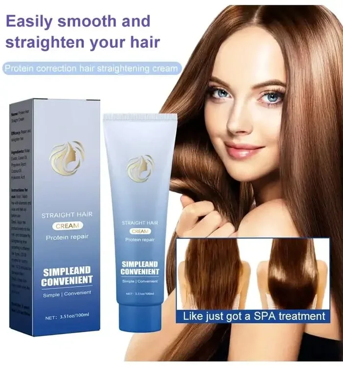 ✨Protein correction hair straightening cream⏰Last Day 50% Off