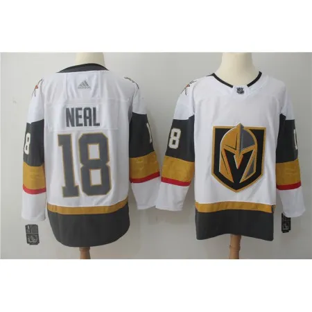 Men's  Vegas Golden Knights #18 James Neal White Stitched NHL Jersey