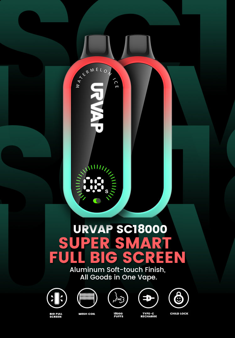URVAP SC18000 Puffs Disposable Vape Wholesale URVAP OPVape