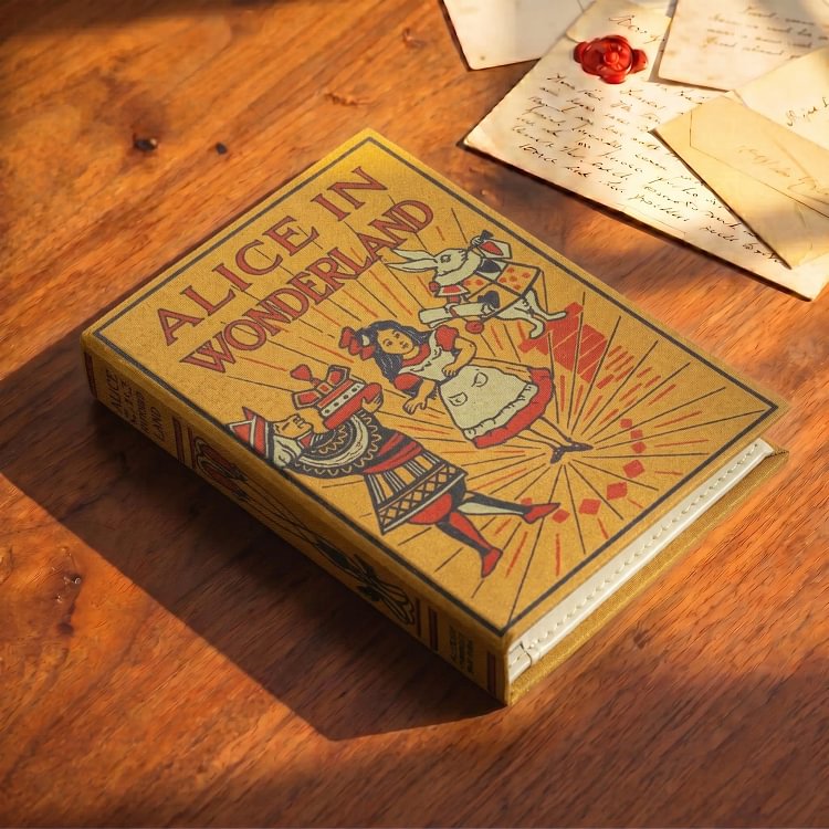 Alice in Wonderland by Lewis Carroll Book Wallet