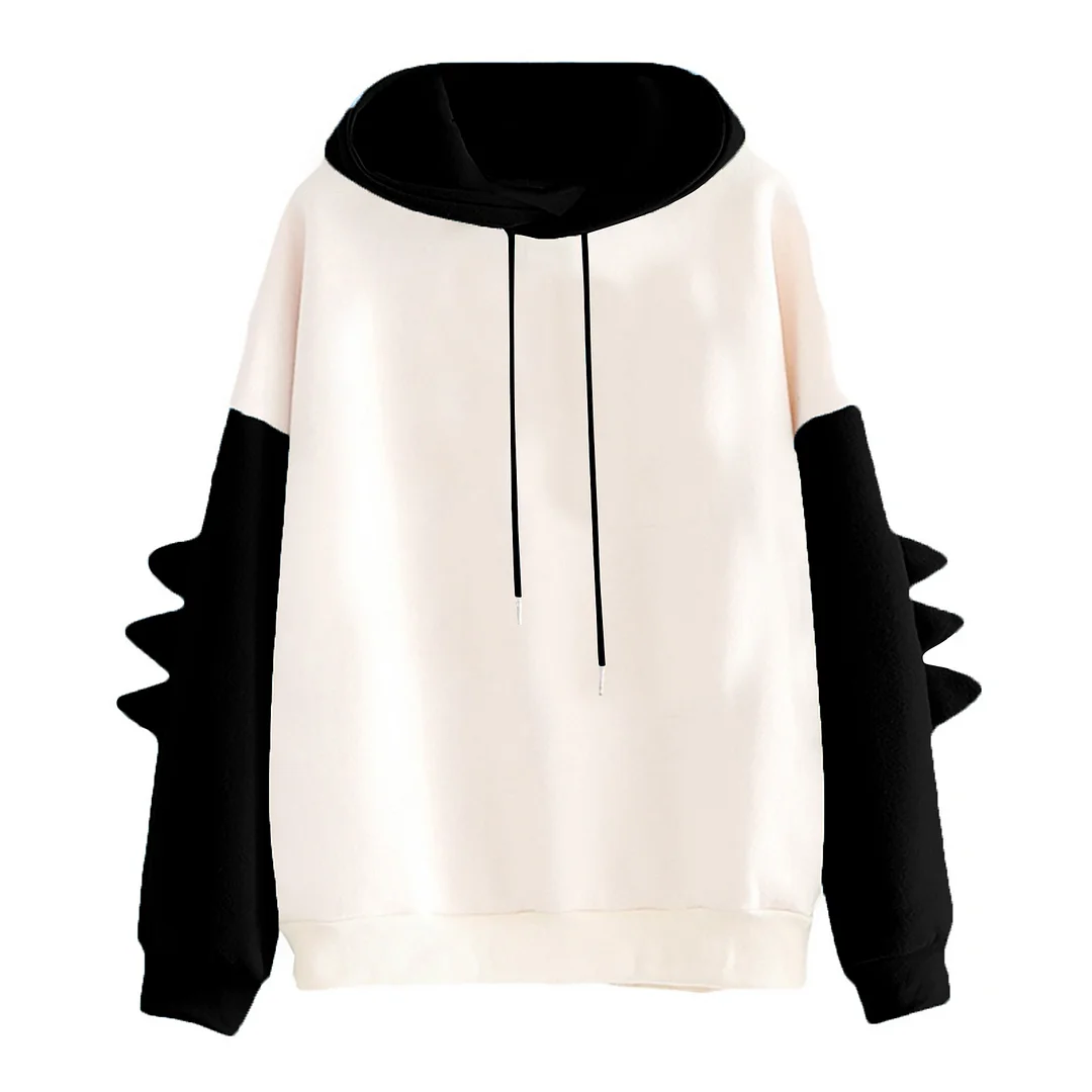Women Long S1eeve Hoodies Animal Print Sweatshirts  Novameme