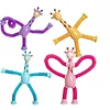 Tubes torsad&eacute;s t&eacute;lescopiques girafe, jouets sensoriels