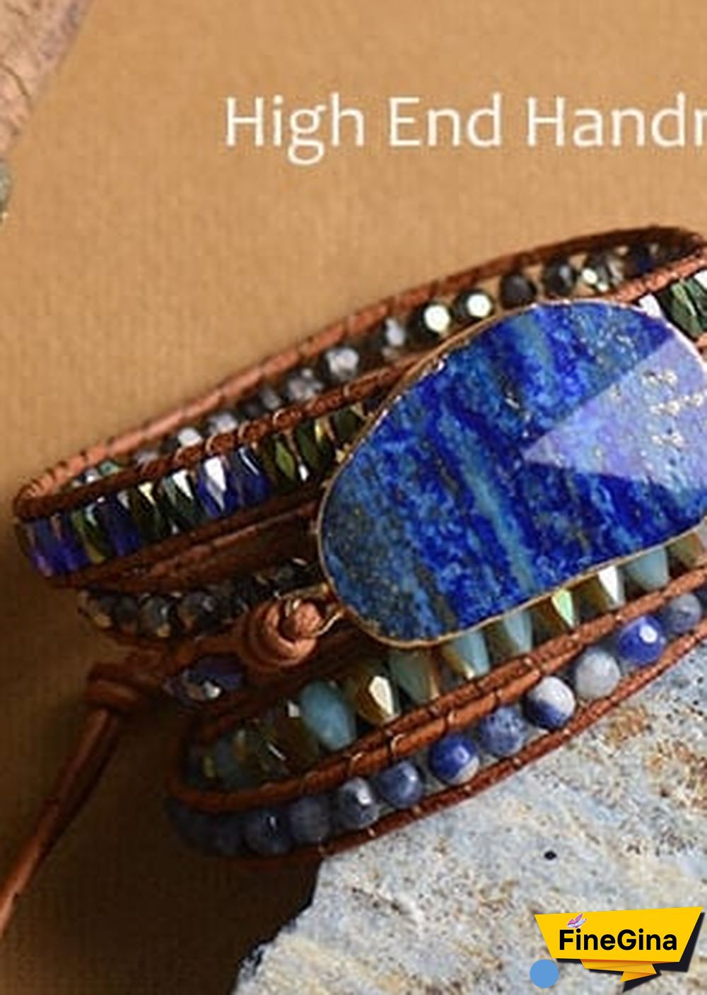 Boho Earrings, Dangle Earrings, Shell Blue Lapise