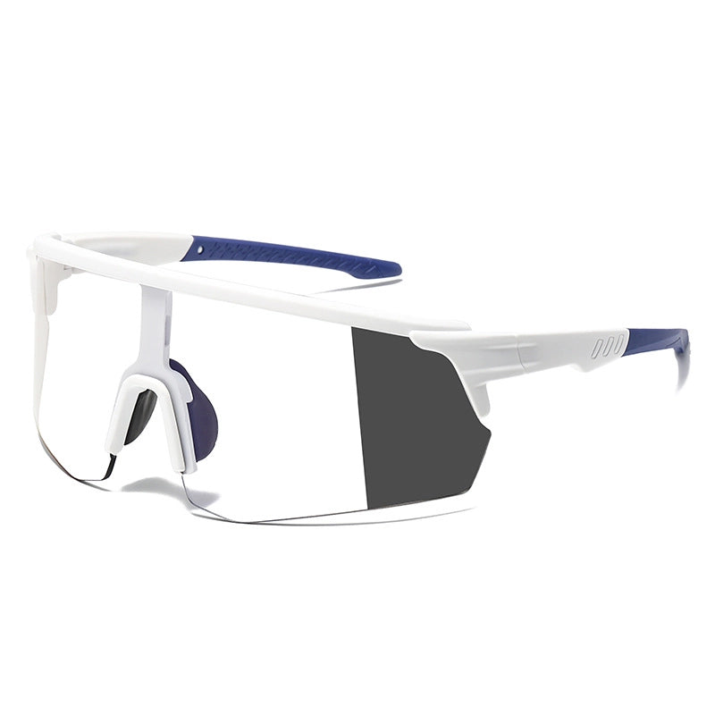 Minimalist Gradient Color Ac Special-Shaped Mirror Full Frame Glasses