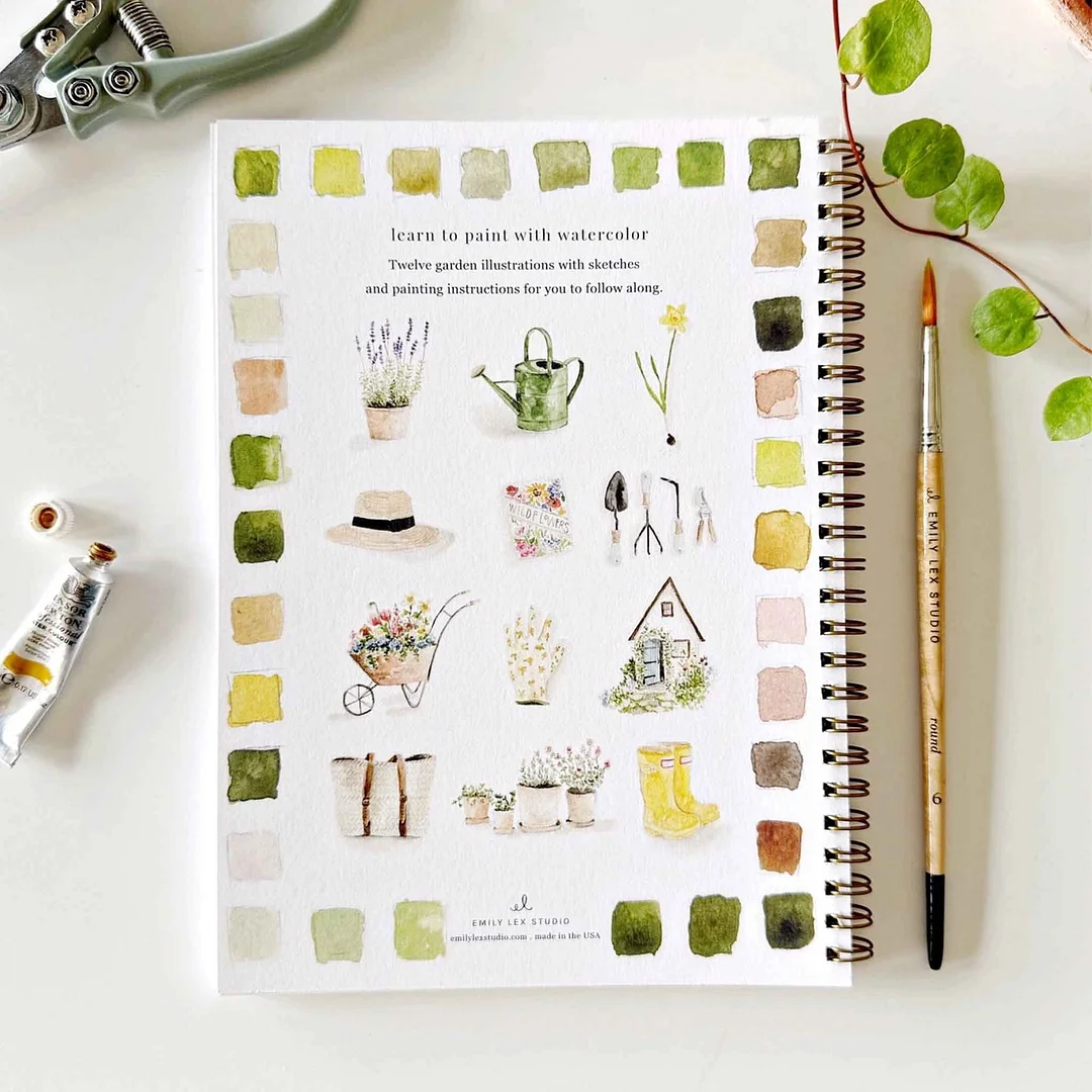 Emily Lex Watercolor Workbook