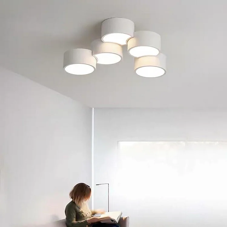 Cluster Round LED Modern Ceiling Lights Flush Mount Lighting Ceiling Lamp - Appledas