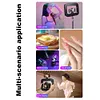 LED Phone Light for Filmmaking Live Steam YouTube Video Recording (A)