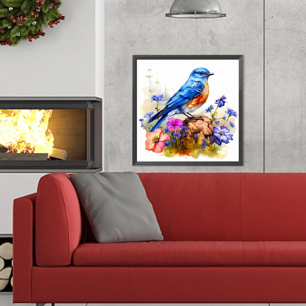 Diamond Painting - Full Round Drill - Bird(Canvas|40*40cm)