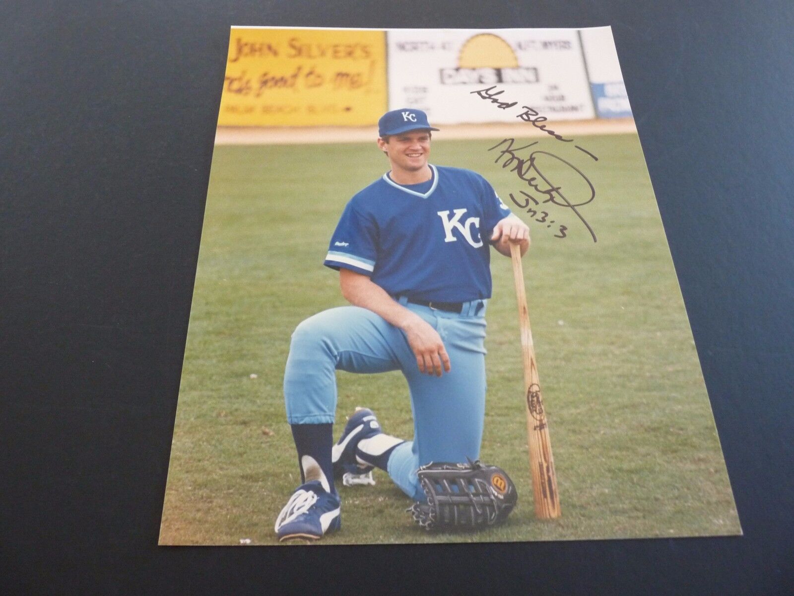 Kevin Seitzer Baseball Signed Autographed 8x10 Photo Poster painting PSA Beckett Guaranteed #1