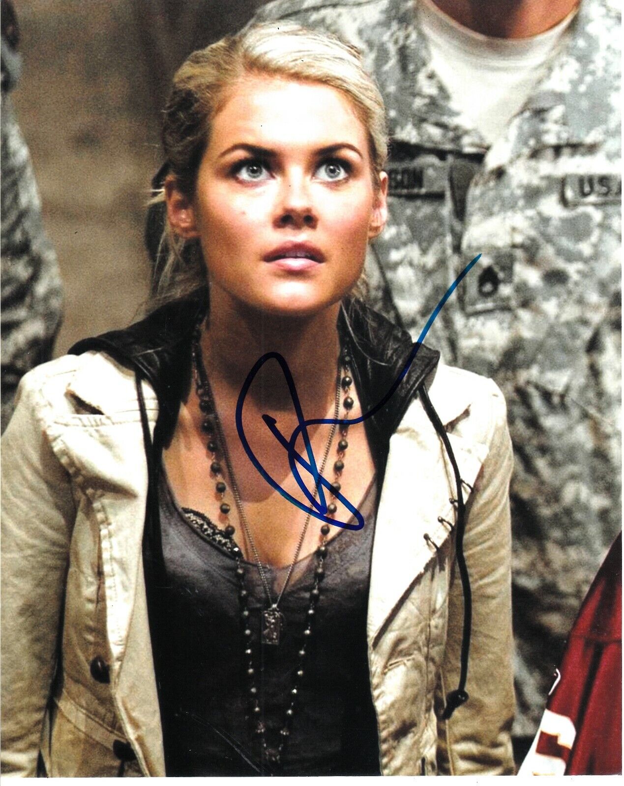 RACHAEL TAYLOR SIGNED SEXY Photo Poster painting UACC REG 242 FILM AUTOGRAPHS (2)