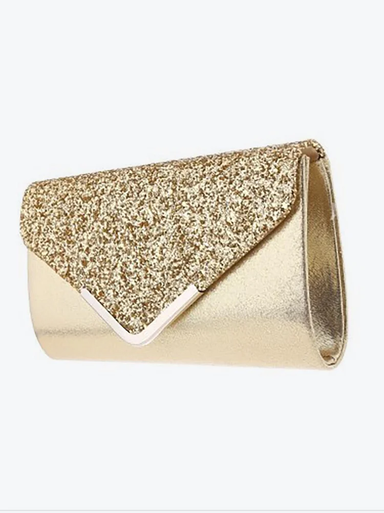 Solid PU Sequins Handbag shopify Stunahome.com