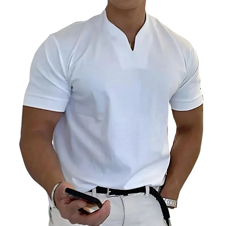 Men's Casual Tough Guy Muscle Short Sleeve T-Shirt