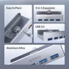 USB 3.0 HUB Aluminum External Multi 4 Ports USB Splitter Adapter