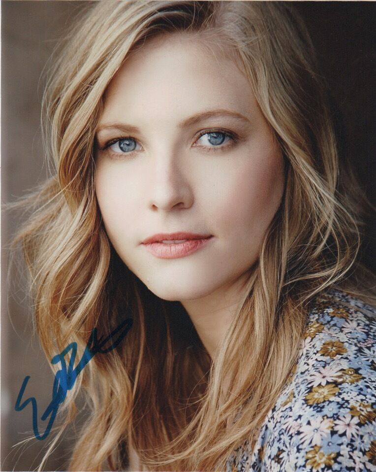 Elizabeth Blackmore Vampire Diaries Autographed Signed 8x10 Photo Poster painting #3