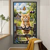 Diamond Painting - Full Round Drill - Cat(Canvas|40*70cm)