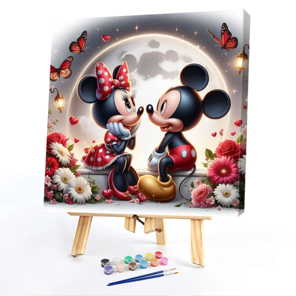 Mickey Minnie - Paint By Number(40*40cm)