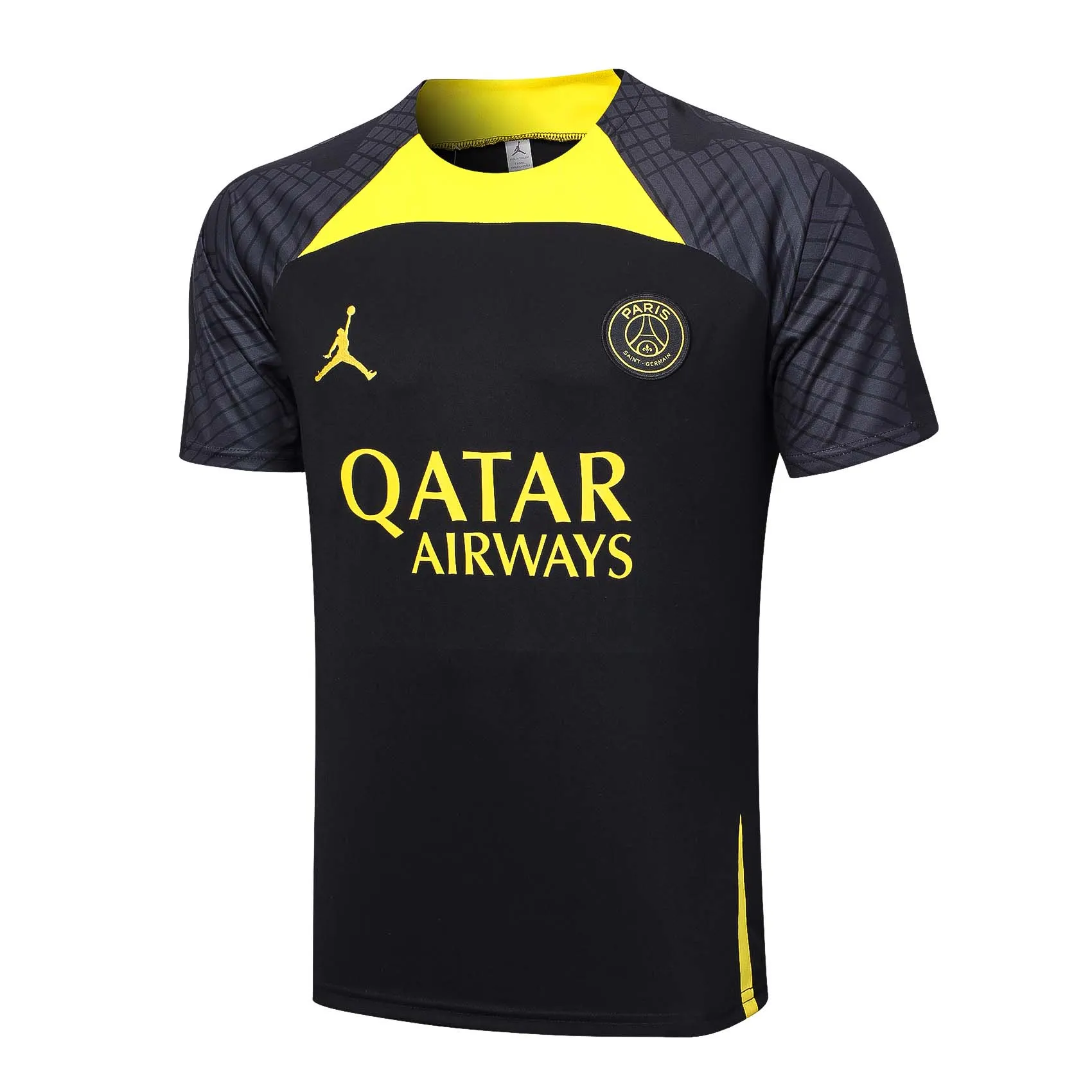 2023-2024 Paris Black Training TopFootball Shirt 1:1 Thai Quality
