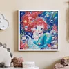 Mermaid Princess-14CT Stamped Cross Stitch Egyptian Cotton 65*65cm/25.59*25.59in(Big Size) tapestrymarket