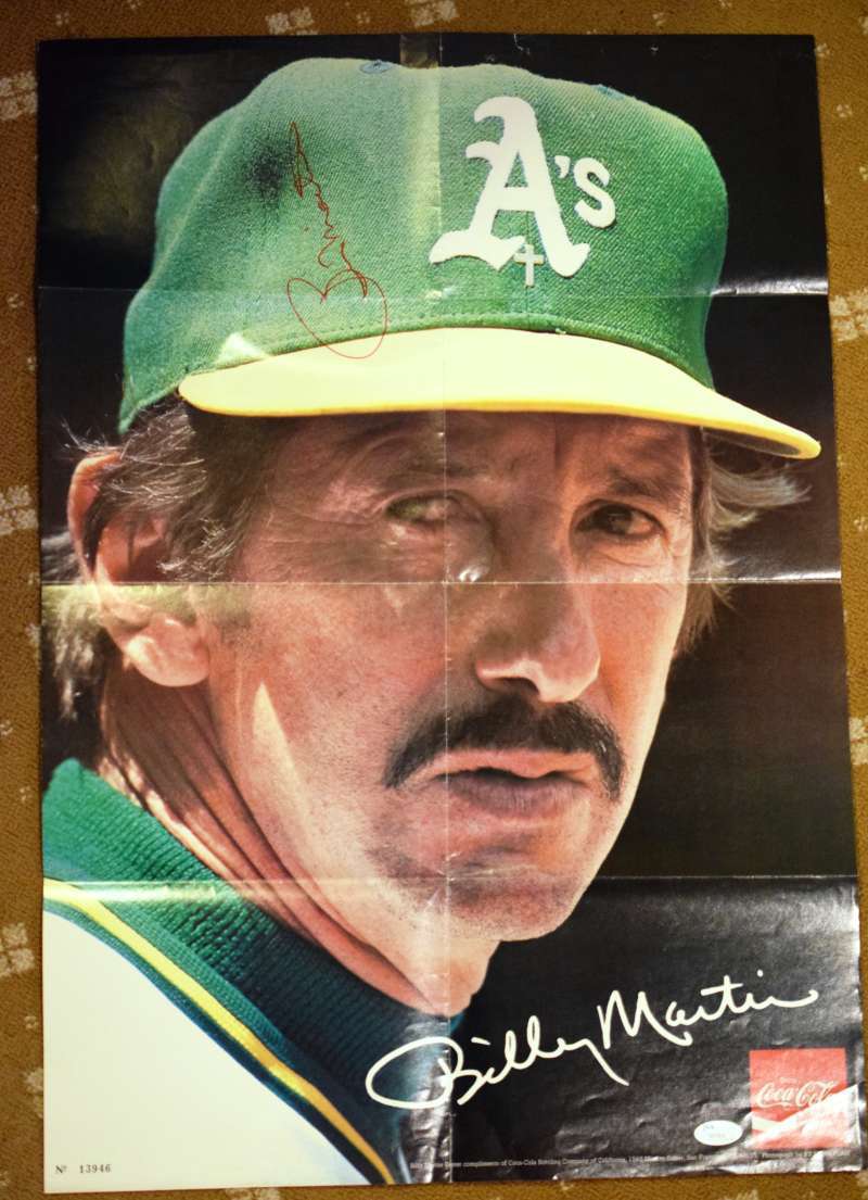 Bill Martin Jsa Coa Autographed 20x30 Poster Hand Signed Authentic