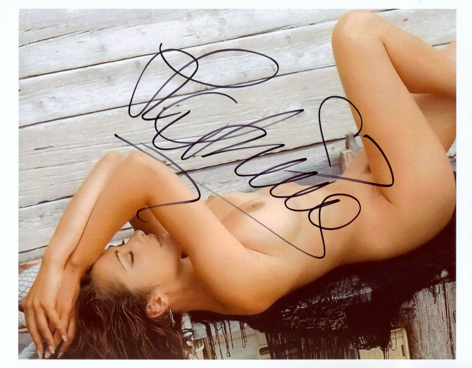 SABRINA SALERNO Signed Photo Poster paintinggraph - Stunning Singer / Actress / Model - preprint