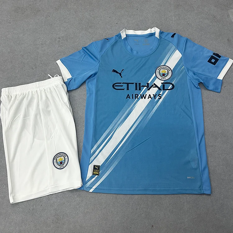 25/26 Manchester City Home Adult Set