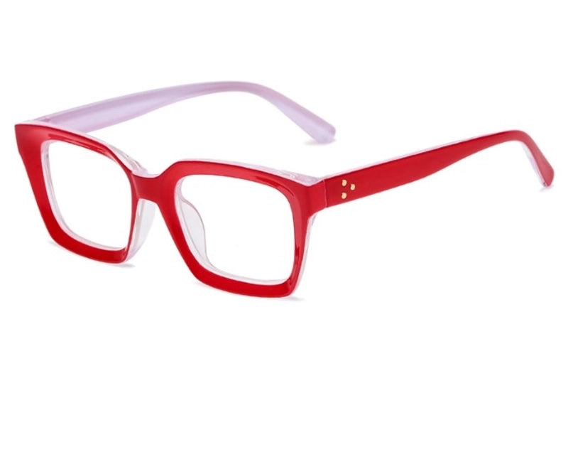 Minimalist Leopard Ac Square Full Frame Optical Glasses