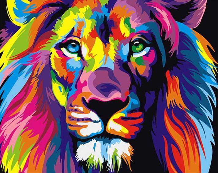 

Abstract Lion – Paint By Numbers - 40*50CM, 501 Original
