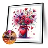 Diamond Painting -DIY Full Square Drill Valentine s Day Flower(35*35CM）