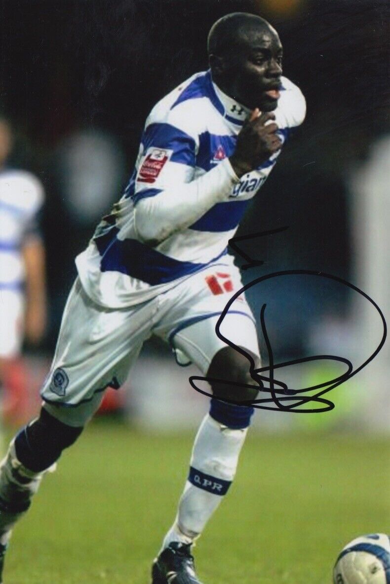 QUEENS PARK RANGERS HAND SIGNED PATRICK AGYEMANG 6X4 Photo Poster painting 1.