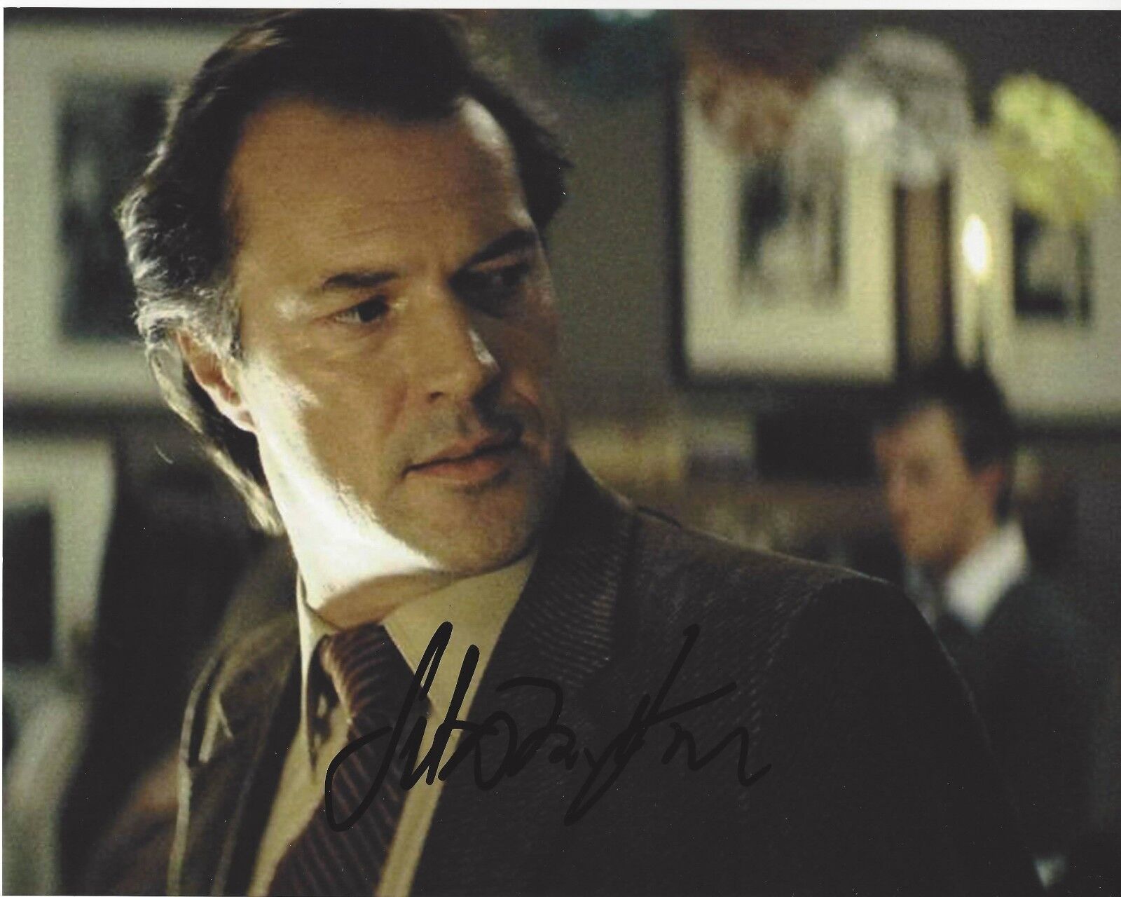 ACTOR SEBASTIAN KOCH SIGNED THE LIVES OF OTHERS 8x10 MOVIE Photo Poster painting B COA HOMELAND