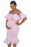 Maternity Photo Shoot Photography Props Dresses