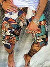 Colorful Pattern Print Shorts Beach Pants by Inlyline