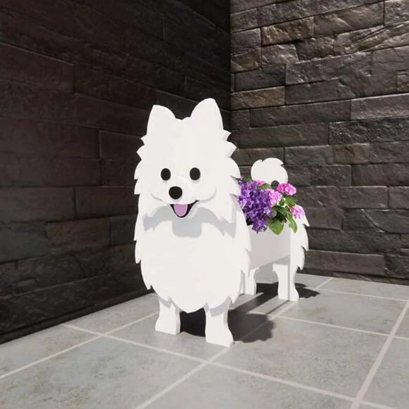 VigorDaily Pomeranian Planter AP007