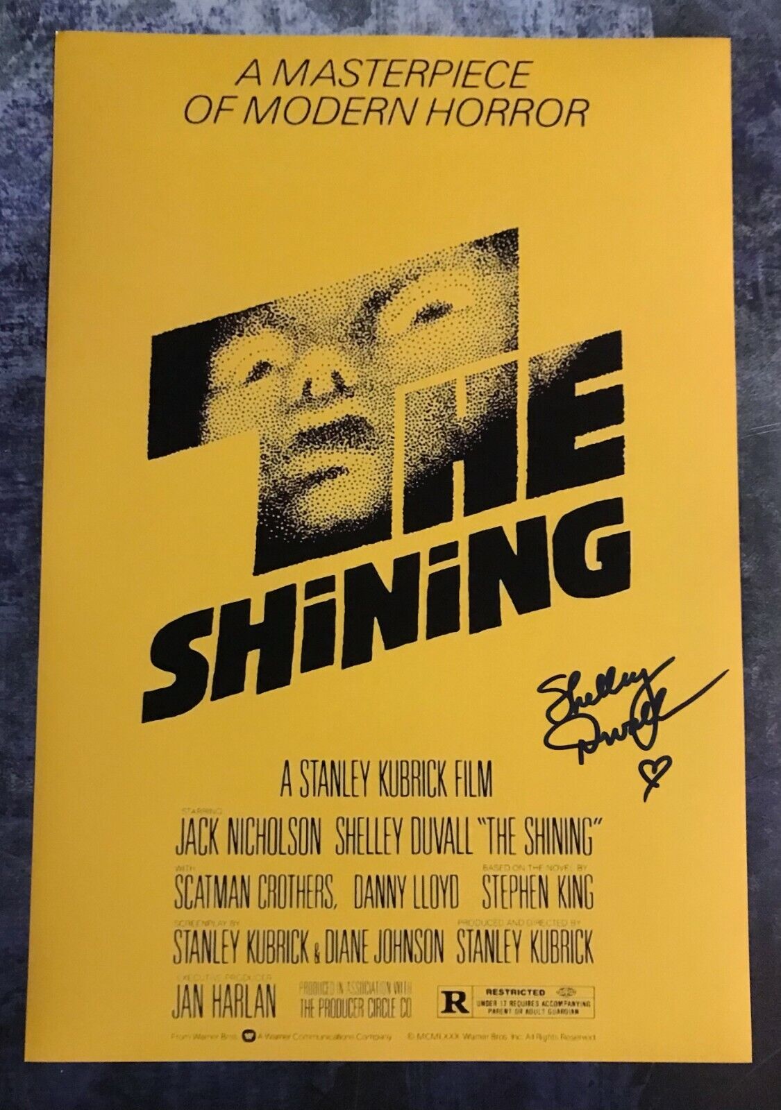 GFA The Shining '80 Movie * SHELLEY DUVALL * Signed 12x18 Photo Poster painting PROOF S6 COA