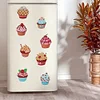8pcs Diamond Painting Cake Fridge Magnet Home Decor