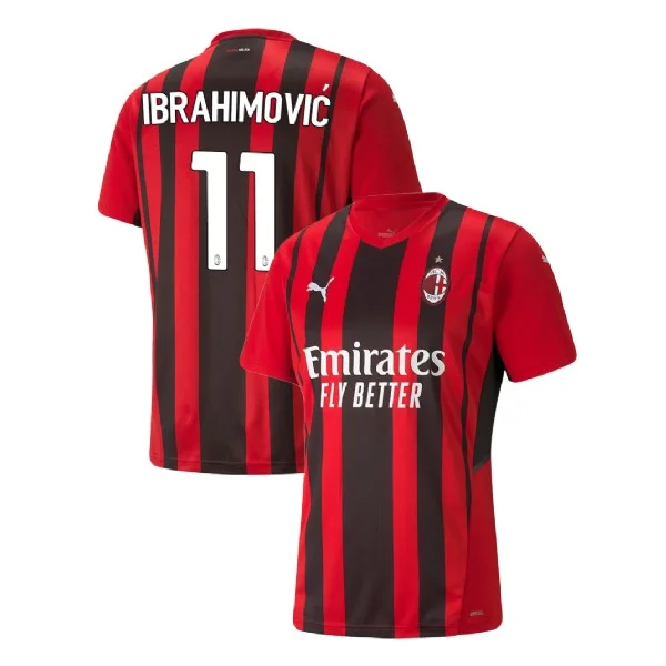 AC Mailand Zlatan Ibrahimovic 11 Home Trikot 2021-2022