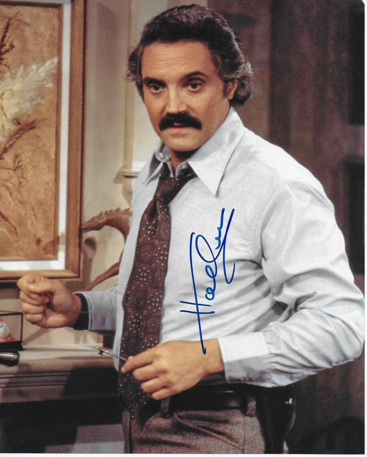 Hal Linden Barney Miller Original Autographed 8X10 Photo Poster painting #4