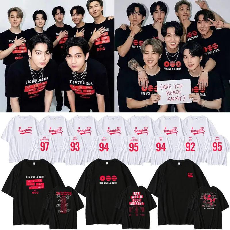 BTS Arirang ツアーTシャツ US限定 BTS Arirang Tour Concert T-Shirt | Official Member & OT7 Edition 💜