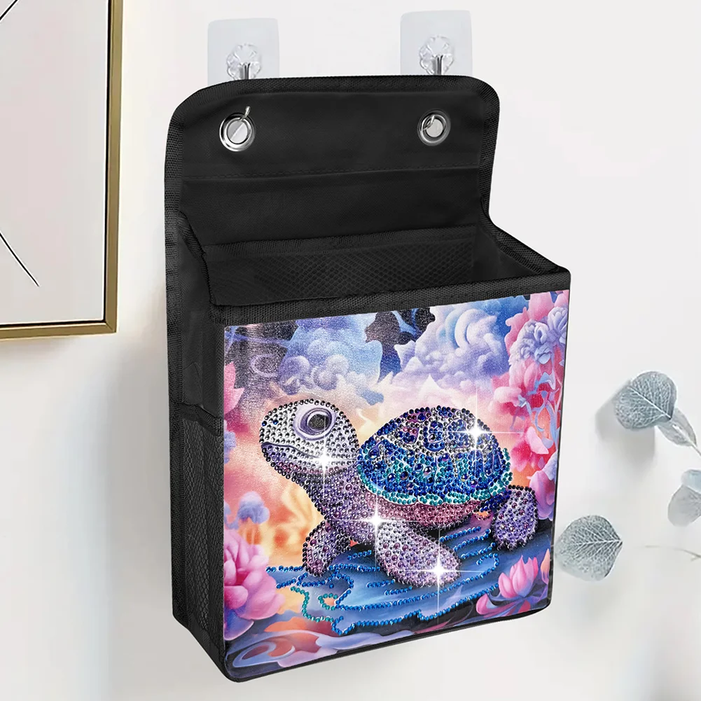 DIY Sea Turtle Diamond Painting Storage Bag Diamond Art Sundries Holder Bag