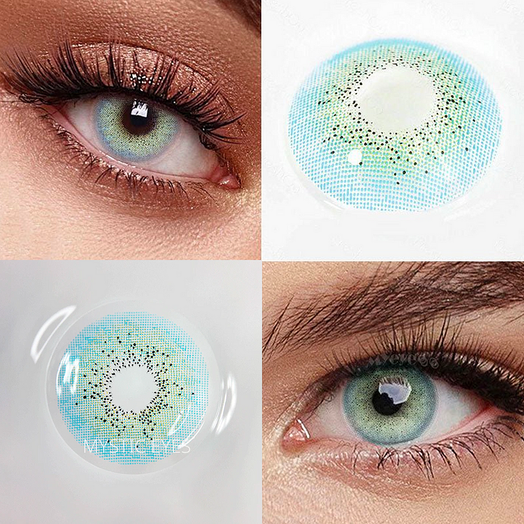 Ocean Blue Colored Contact Lenses