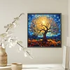 (40*40cm)Tree - Square AB Drill Diamond Painting