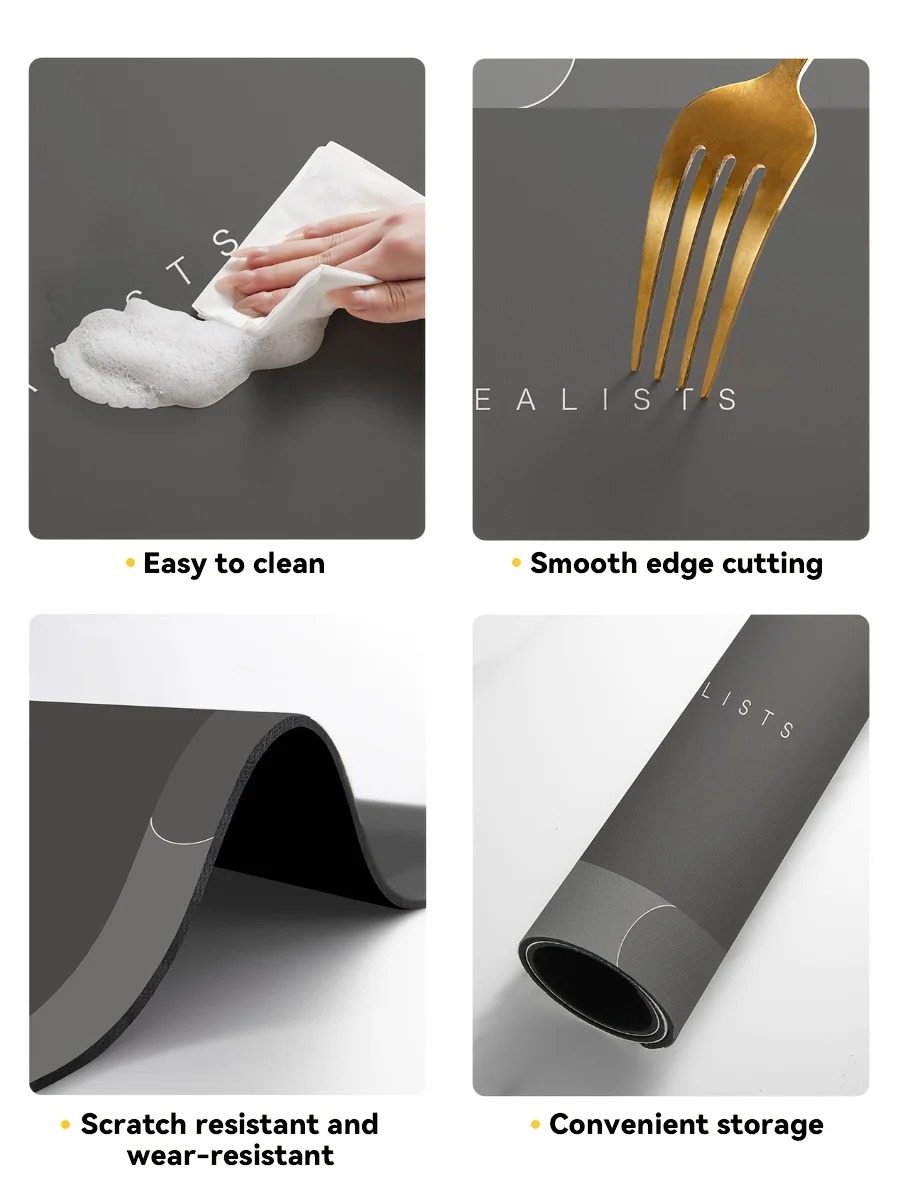 Likron Watches Ultra-Absorbent Bathroom Floor Mat Soft