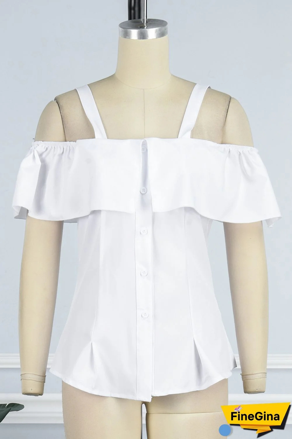 Black Casual Solid Backless Off the Shoulder Tops