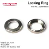 Axrayser WSX Locking Ring Fasten Ceramic Holder Laser Head Patrs 304 Stainless Steel for Fiber Cutting Machine NC150 NC30 KC15A