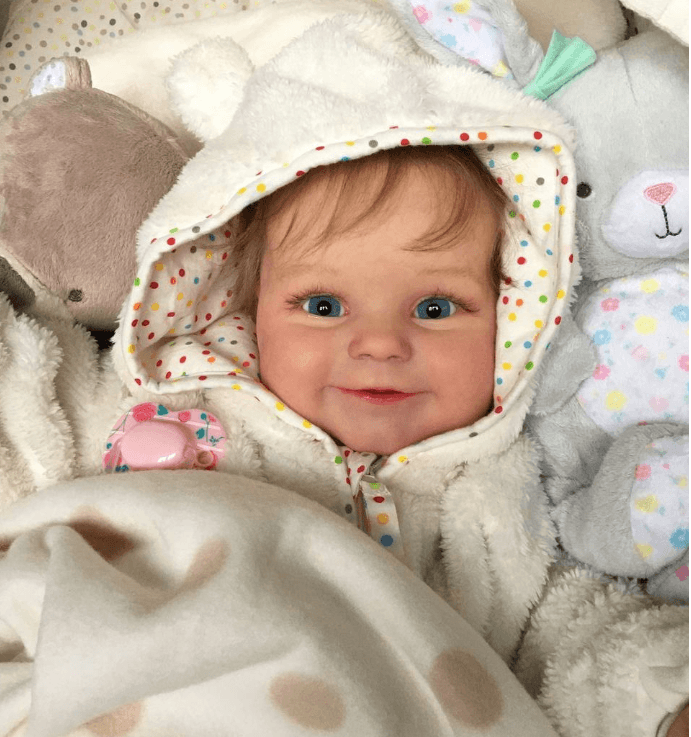  20"  Susie Fantastic Realistisch Reborn Baby Mädchen ( mit Stimm- und Herzmodul) - RSDP-Rebornbabypuppen-Rebornbabypuppen.de®