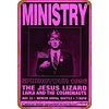 Ministry - Vintage Metal Signs - 20*30cm/30*40cm - Music