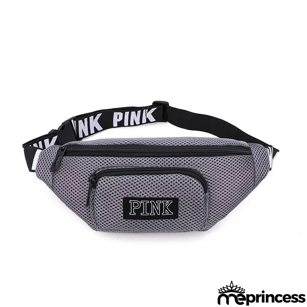 PINK Letter Sports Waist Bags